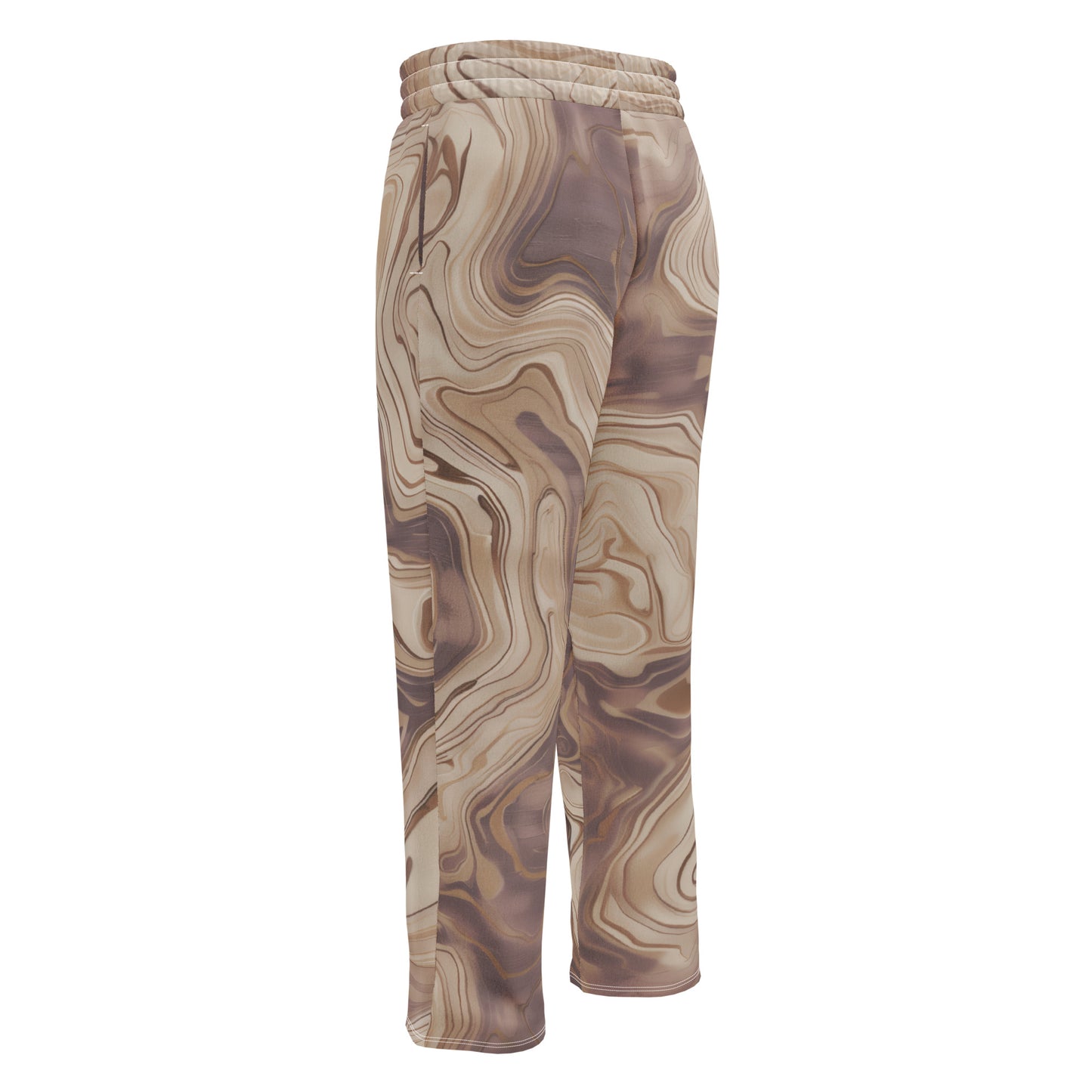 Marble Wood - Wide-leg joggers