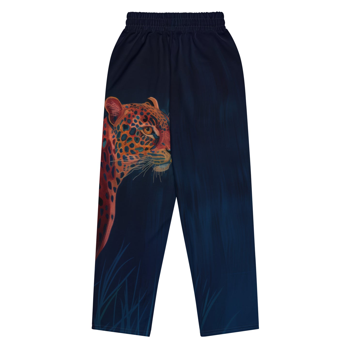 Sashiko Tiger - Wide-leg joggers