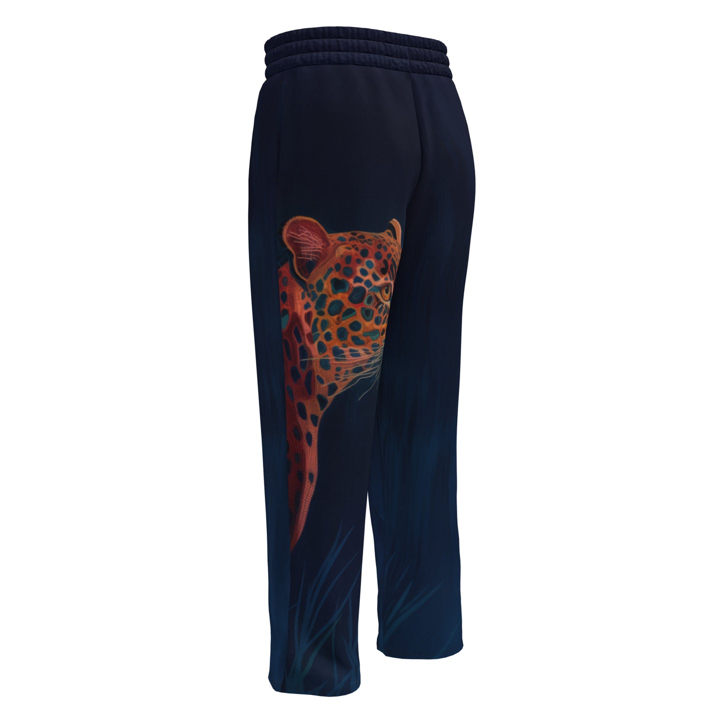 Sashiko Tiger - Wide-leg joggers