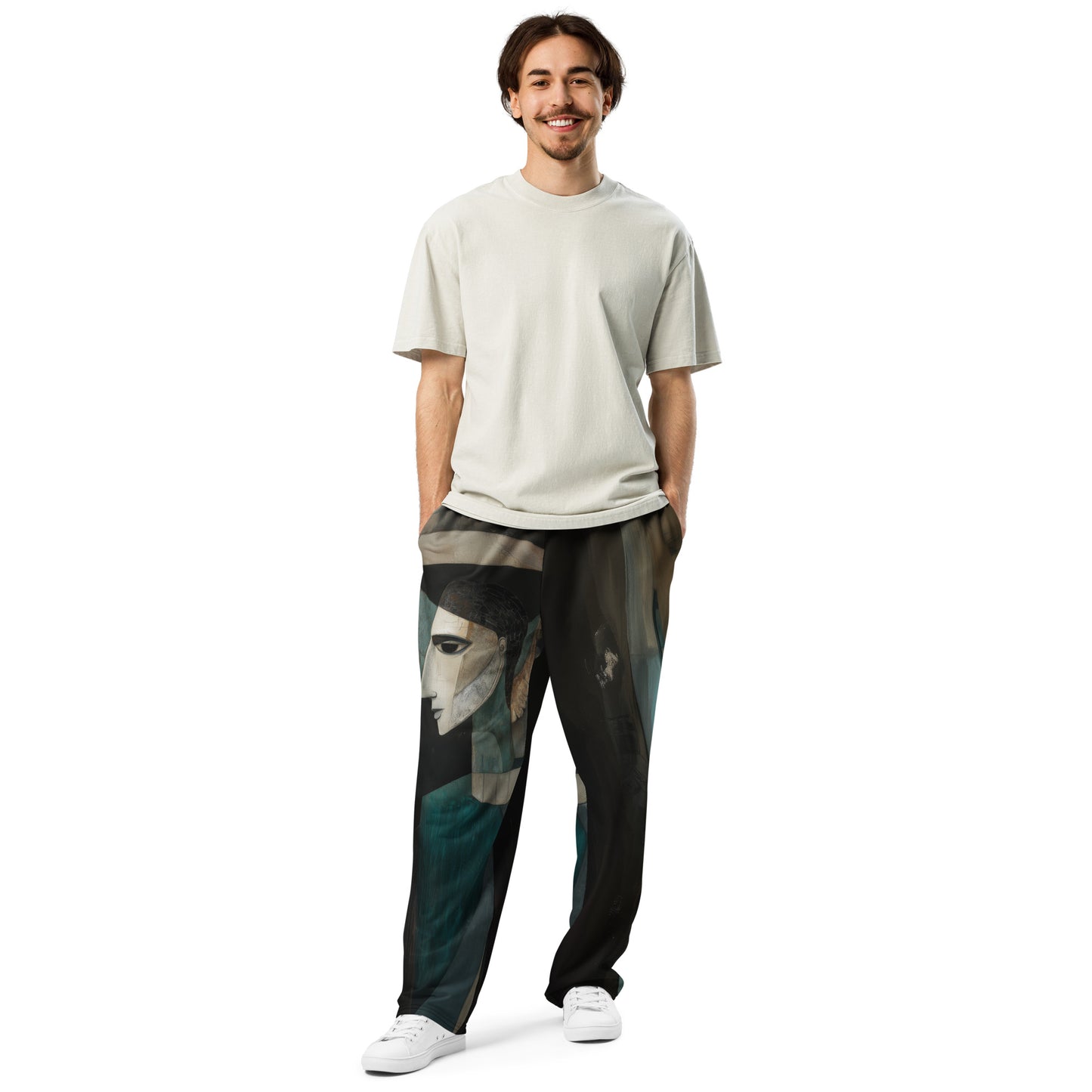 Pablo Picasso Angel - Wide-leg joggers