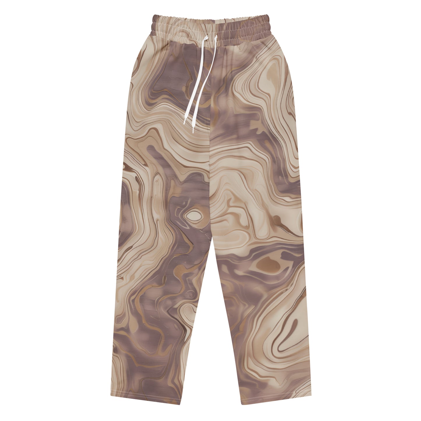 Marble Wood - Wide-leg joggers