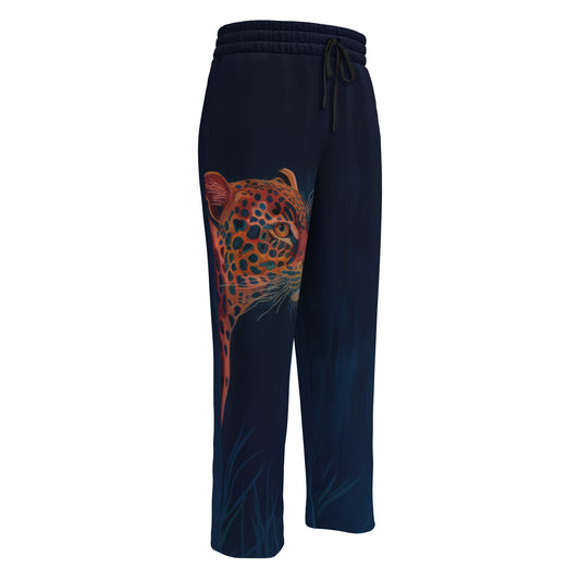 Sashiko Tiger - Wide-leg joggers