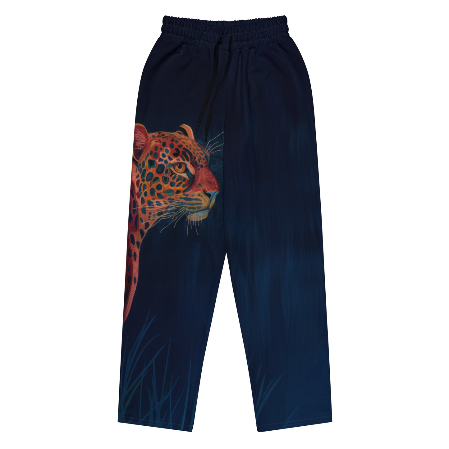 Sashiko Tiger - Wide-leg joggers