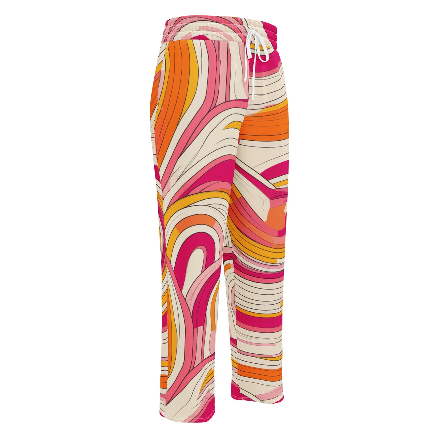 Retro Groovy moda 1 - Wide-leg joggers