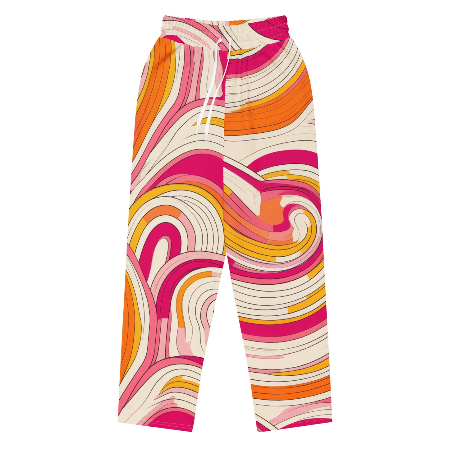 Retro Groovy moda 1 - Wide-leg joggers