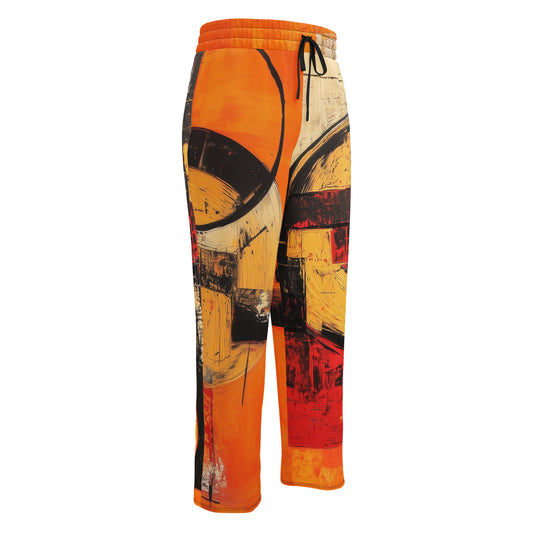 Abstract moda 1 - Wide-leg joggers