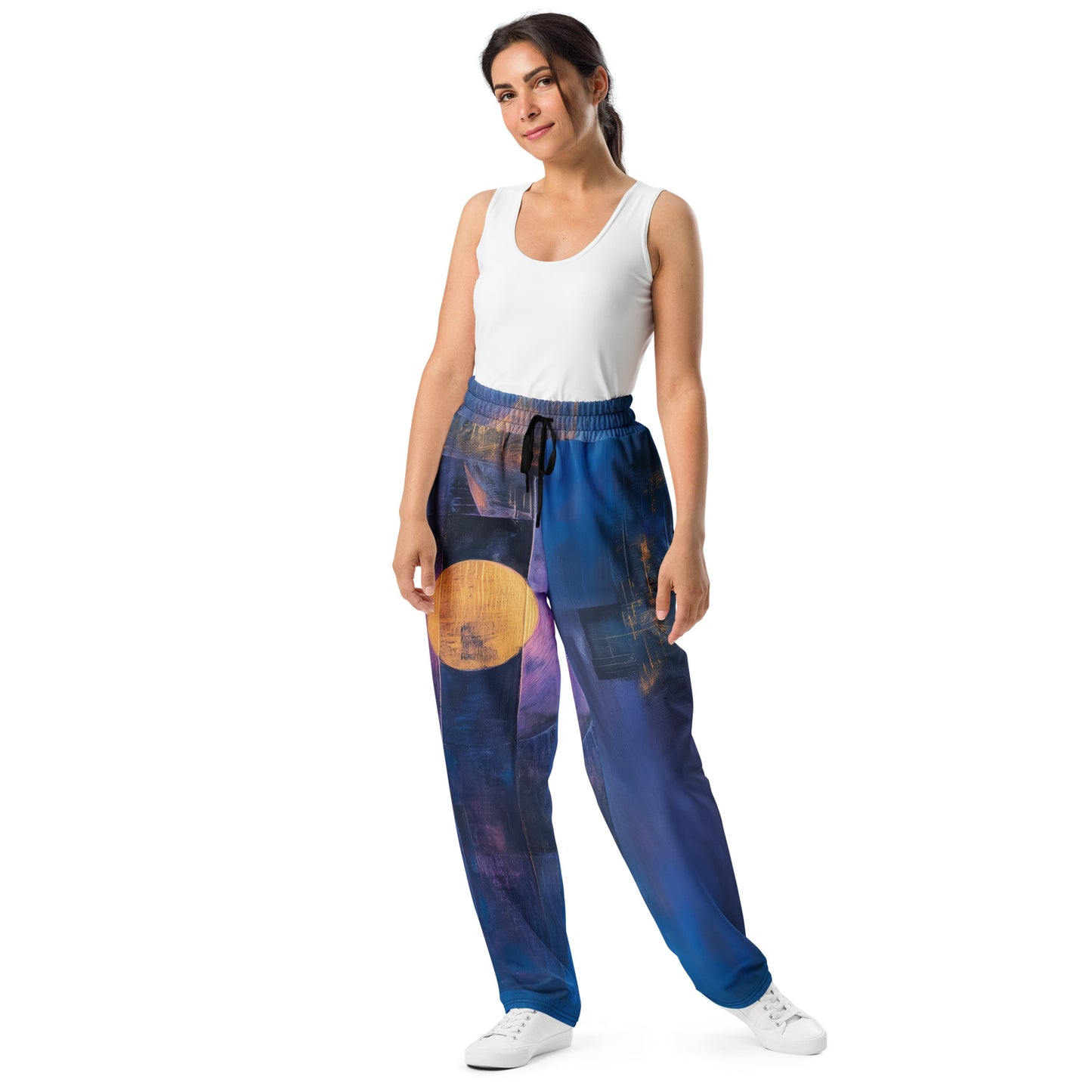 Abstract moda 2 - Wide-leg joggers