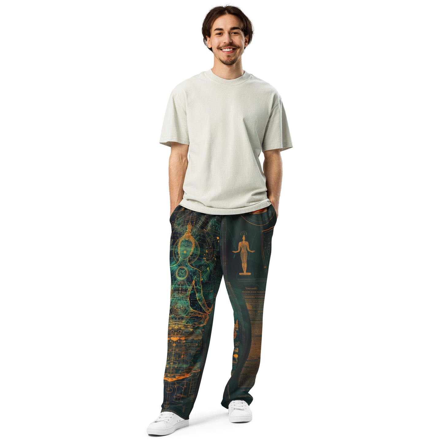 Matrix Yoga moda 2 - Wide-leg joggers