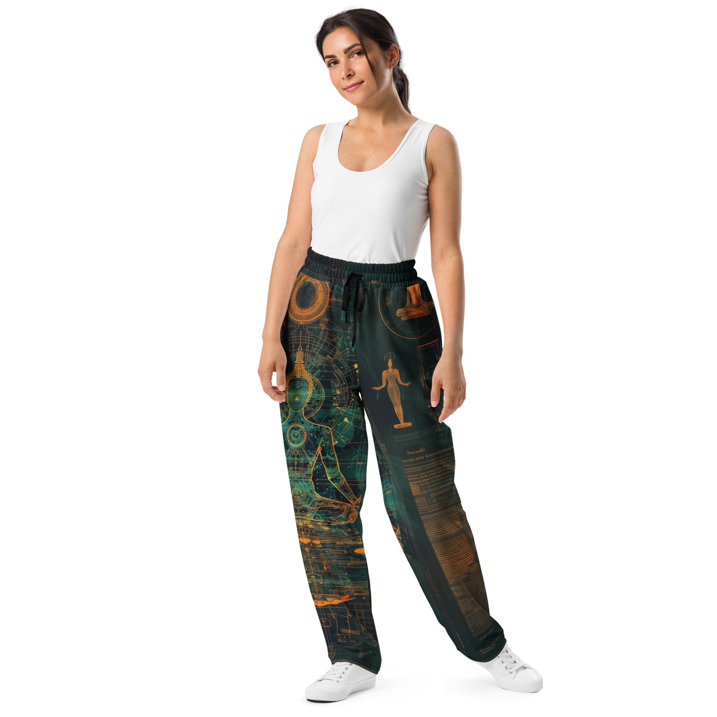 Matrix Yoga moda 2 - Wide-leg joggers