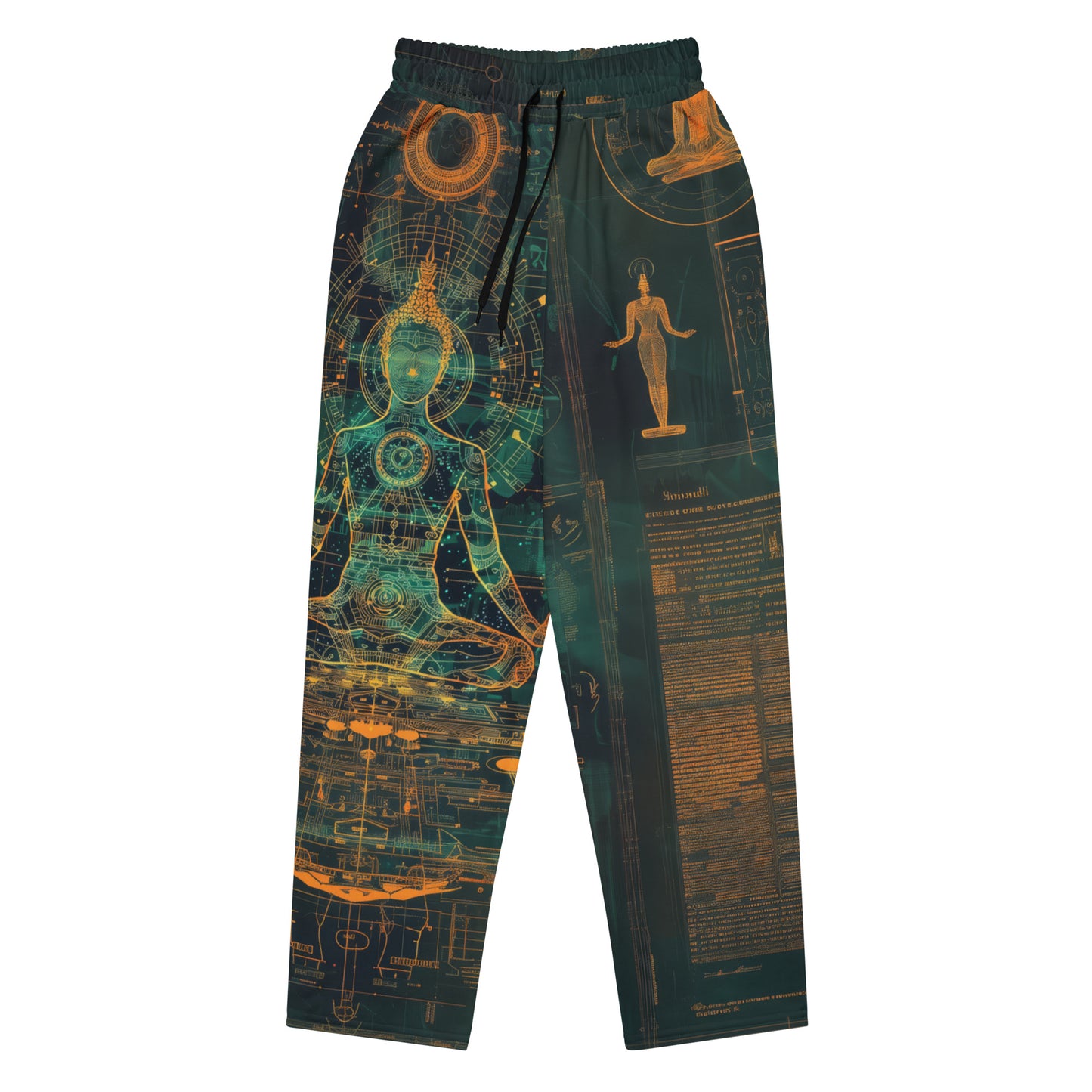 Matrix Yoga moda 2 - Wide-leg joggers