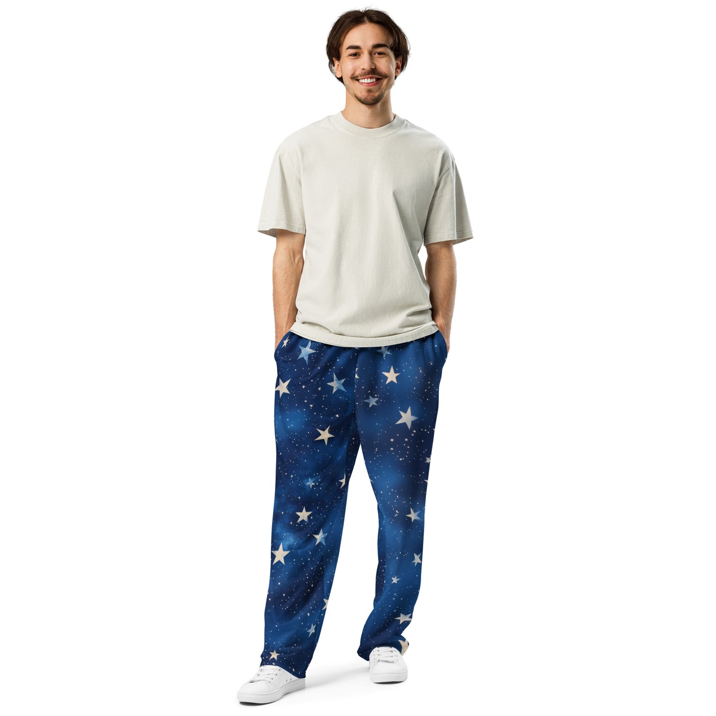 Background Stars - Wide-leg joggers