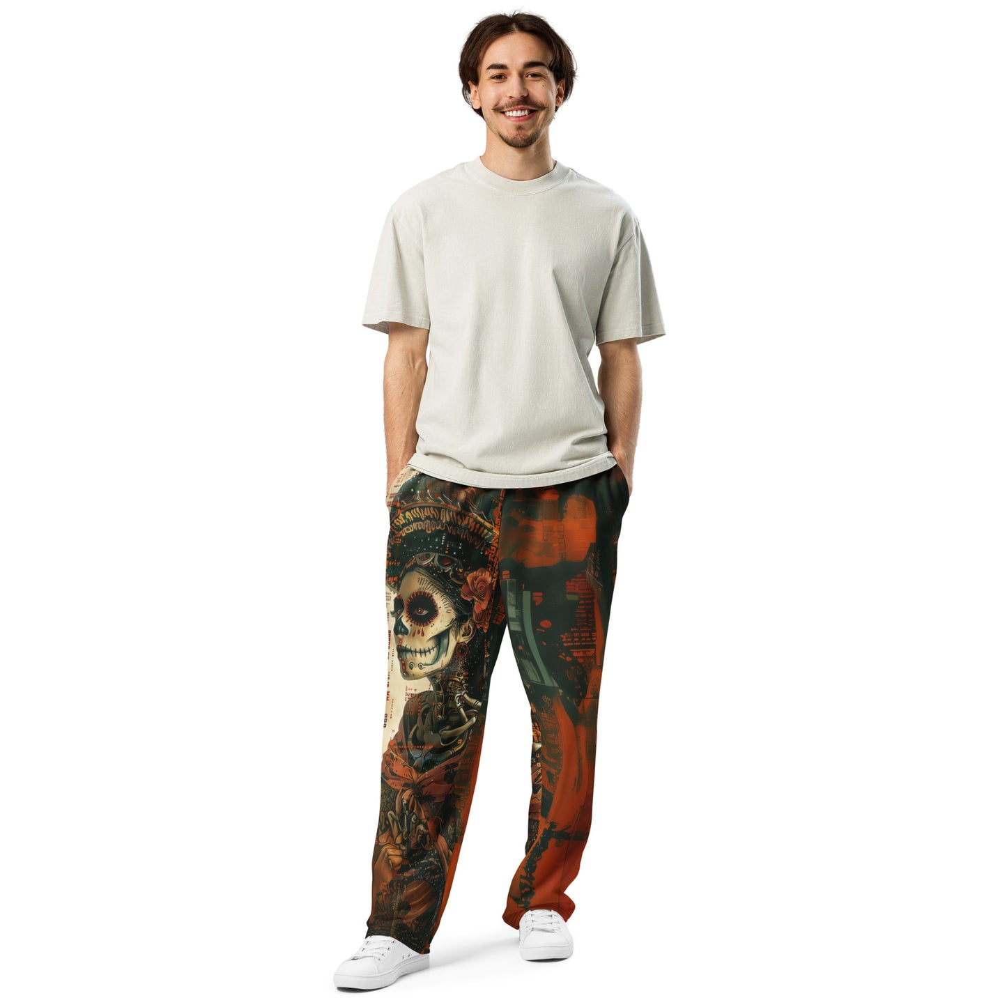 La Catrina mode 2 - Wide-leg joggers