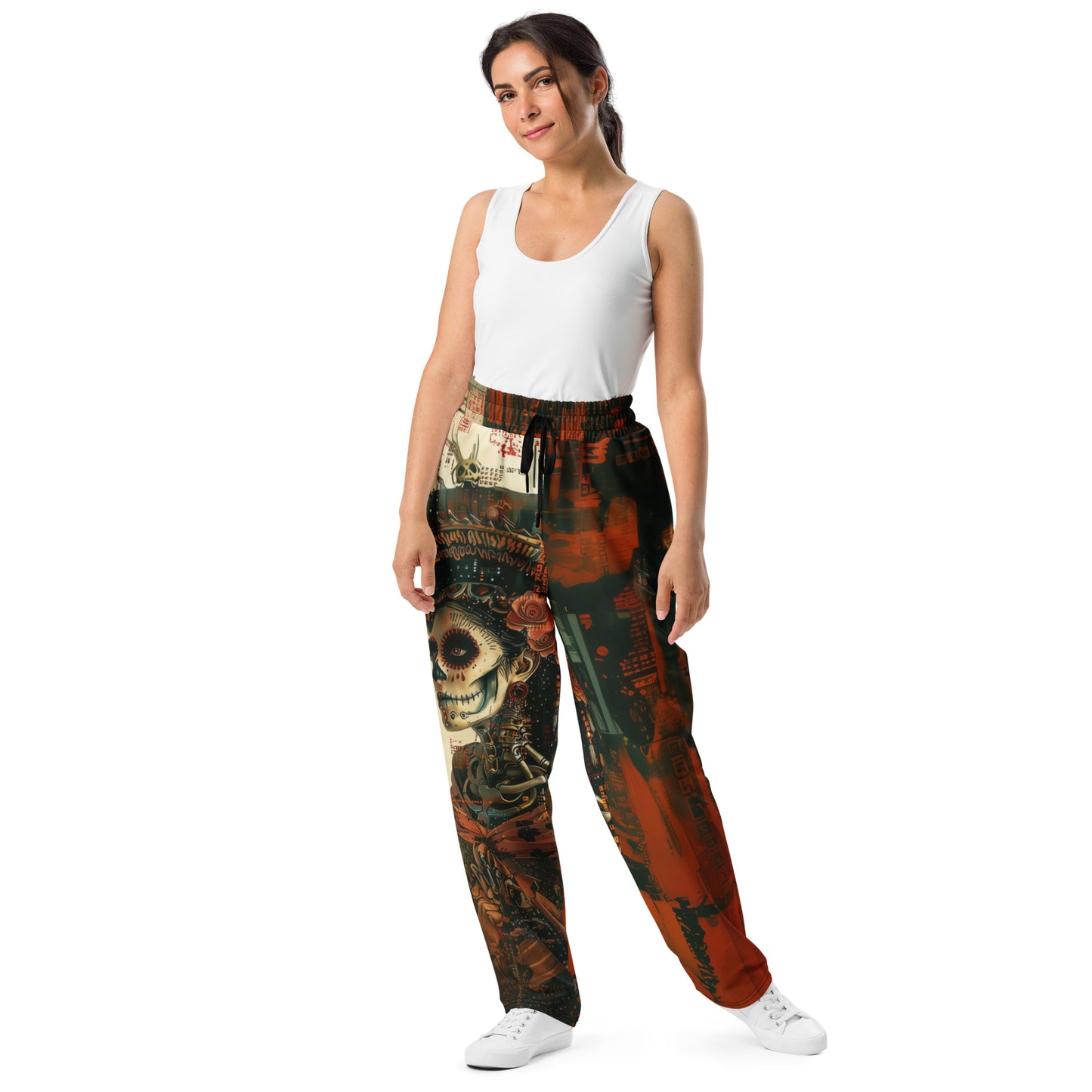 La Catrina mode 2 - Wide-leg joggers