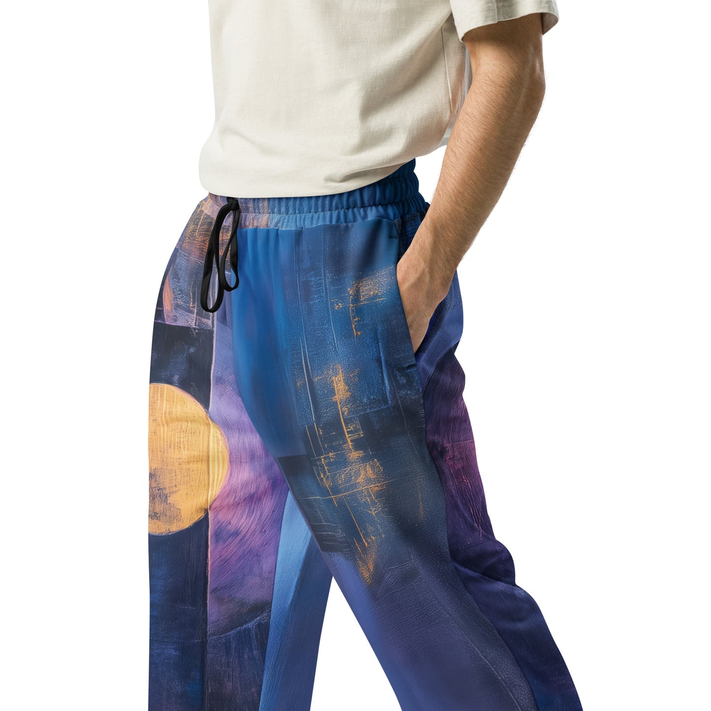 Abstract moda 2 - Wide-leg joggers