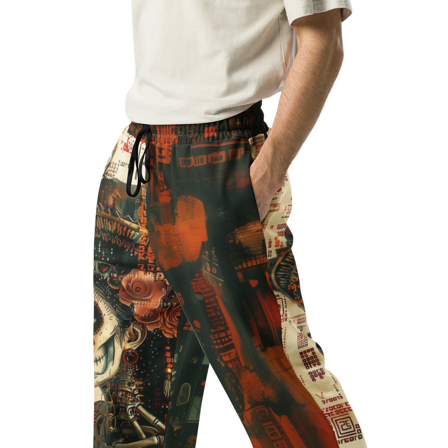 La Catrina mode 2 - Wide-leg joggers