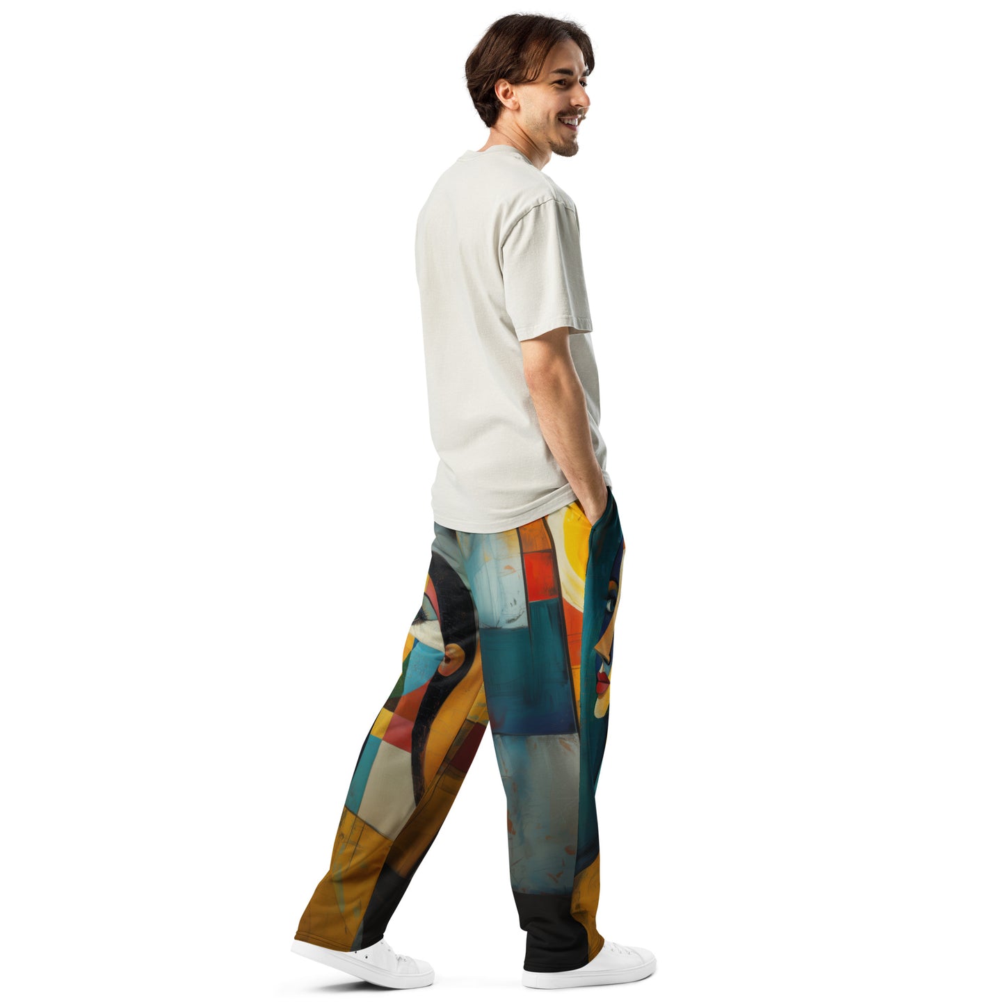 Pablo Picasso Ava - Wide-leg joggers