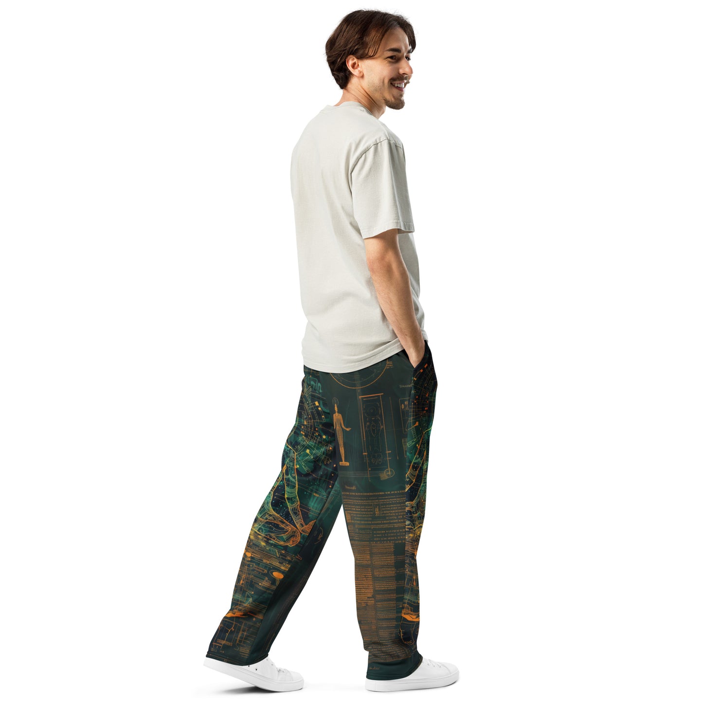 Matrix Yoga moda 2 - Wide-leg joggers