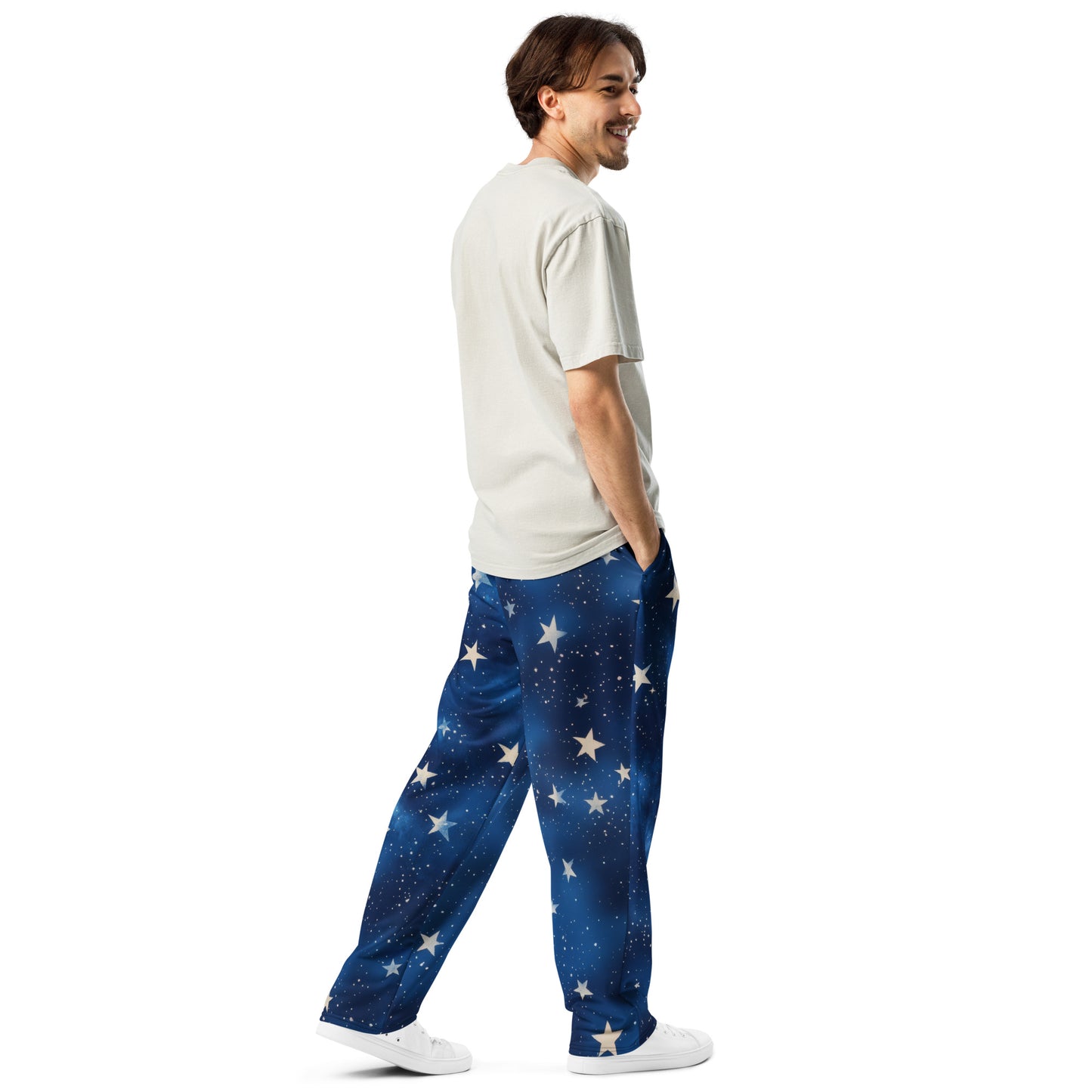 Background Stars - Wide-leg joggers