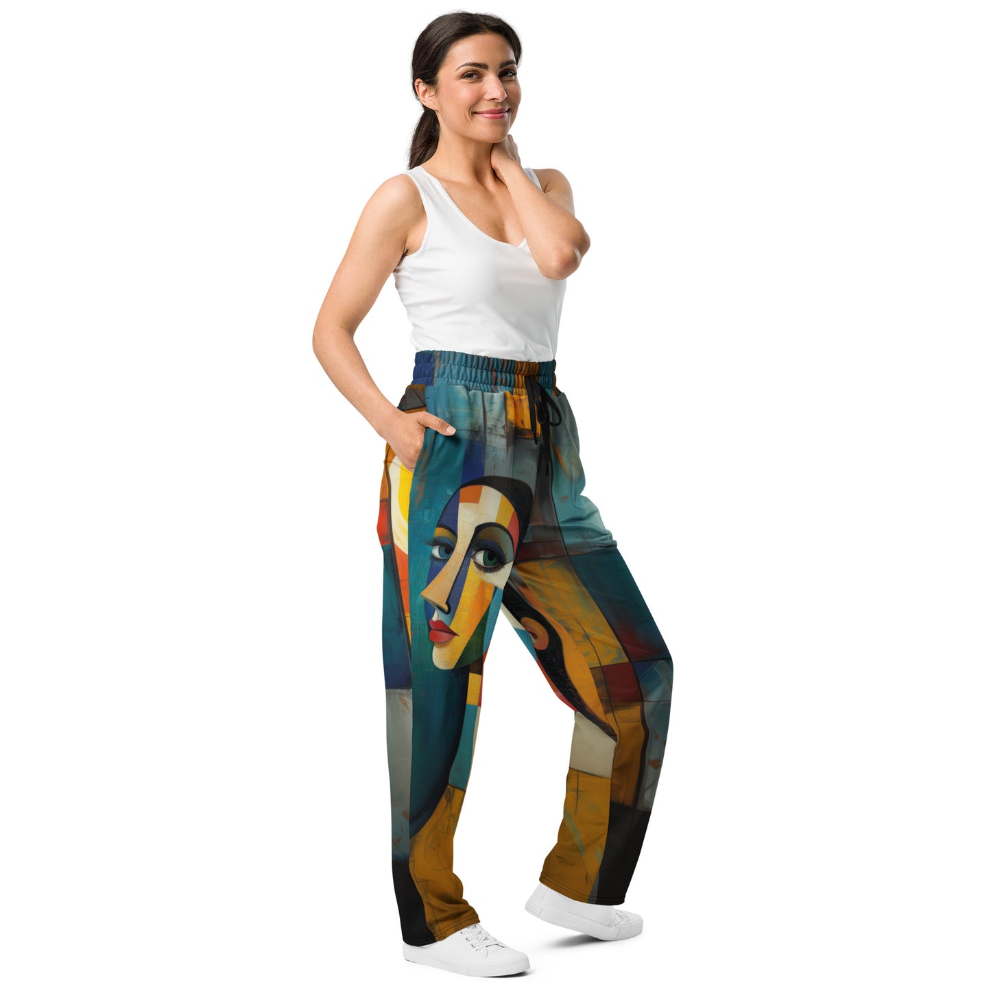 Pablo Picasso Ava - Wide-leg joggers