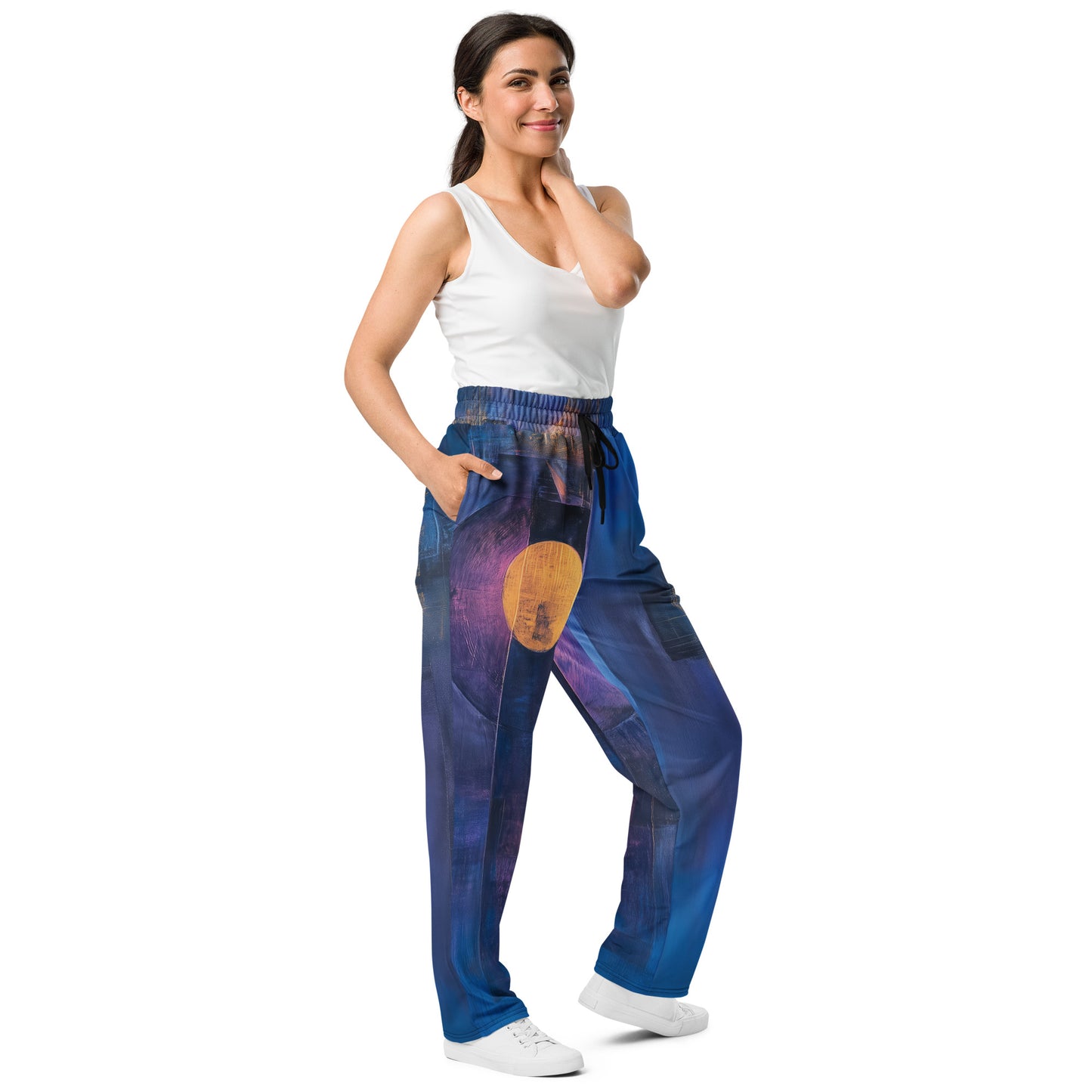 Abstract moda 2 - Wide-leg joggers