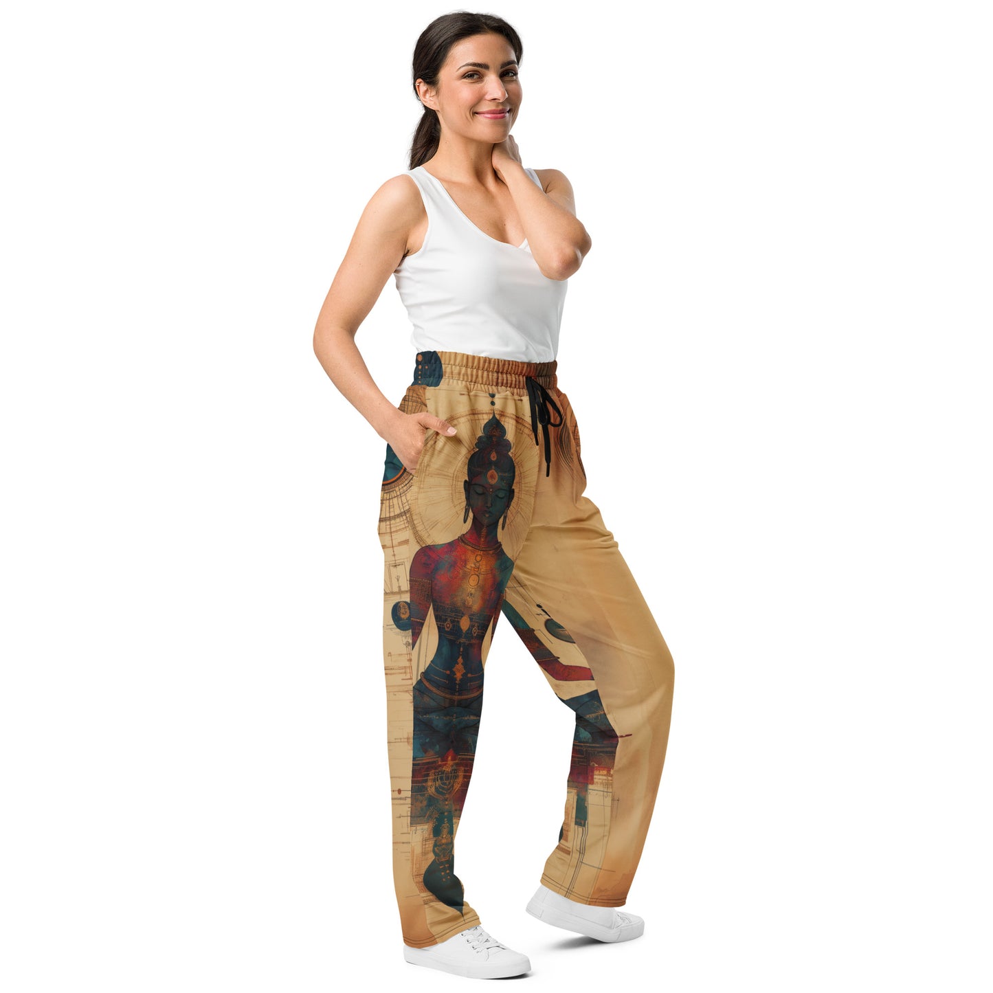 Matrix Yoga moda 1 - Wide-leg joggers