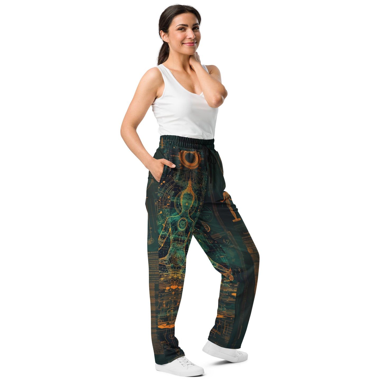 Matrix Yoga moda 2 - Wide-leg joggers