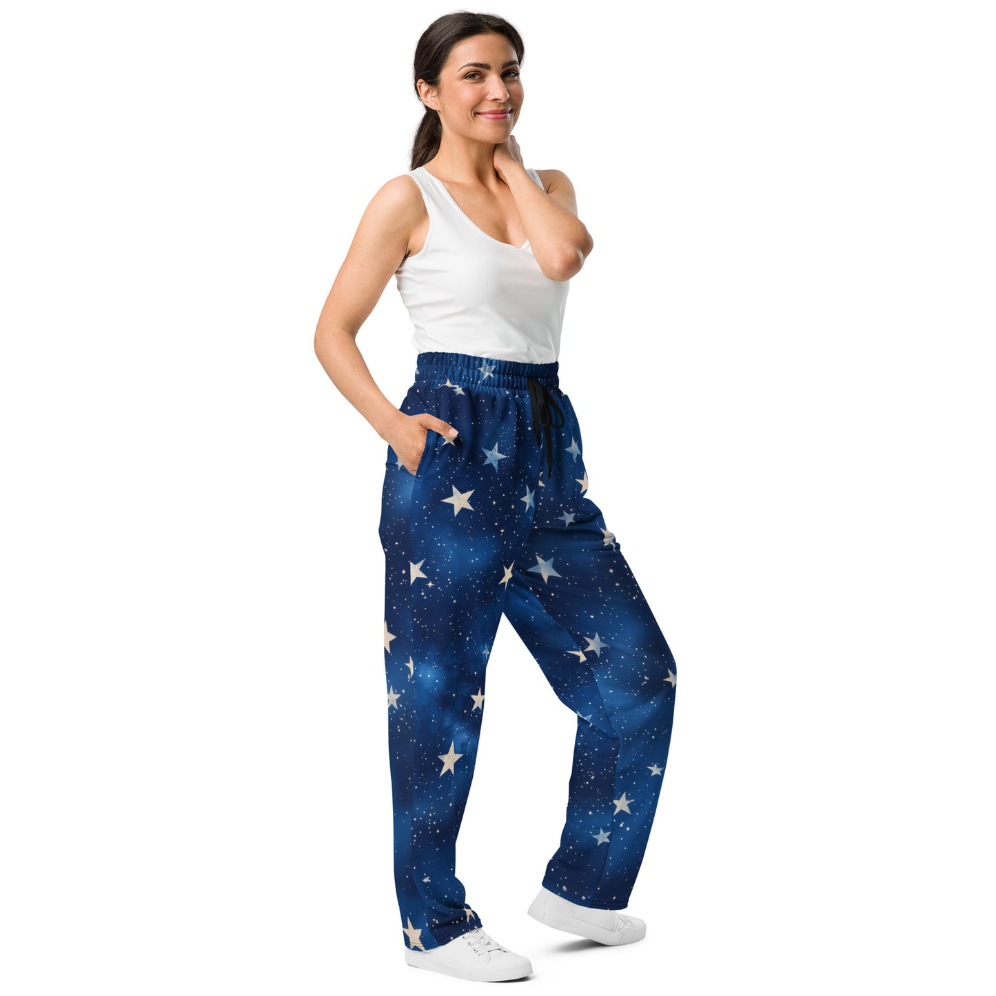 Background Stars - Wide-leg joggers