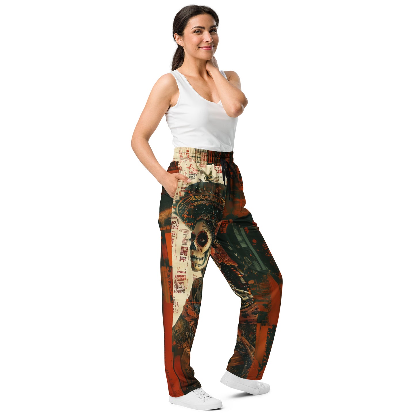 La Catrina mode 2 - Wide-leg joggers