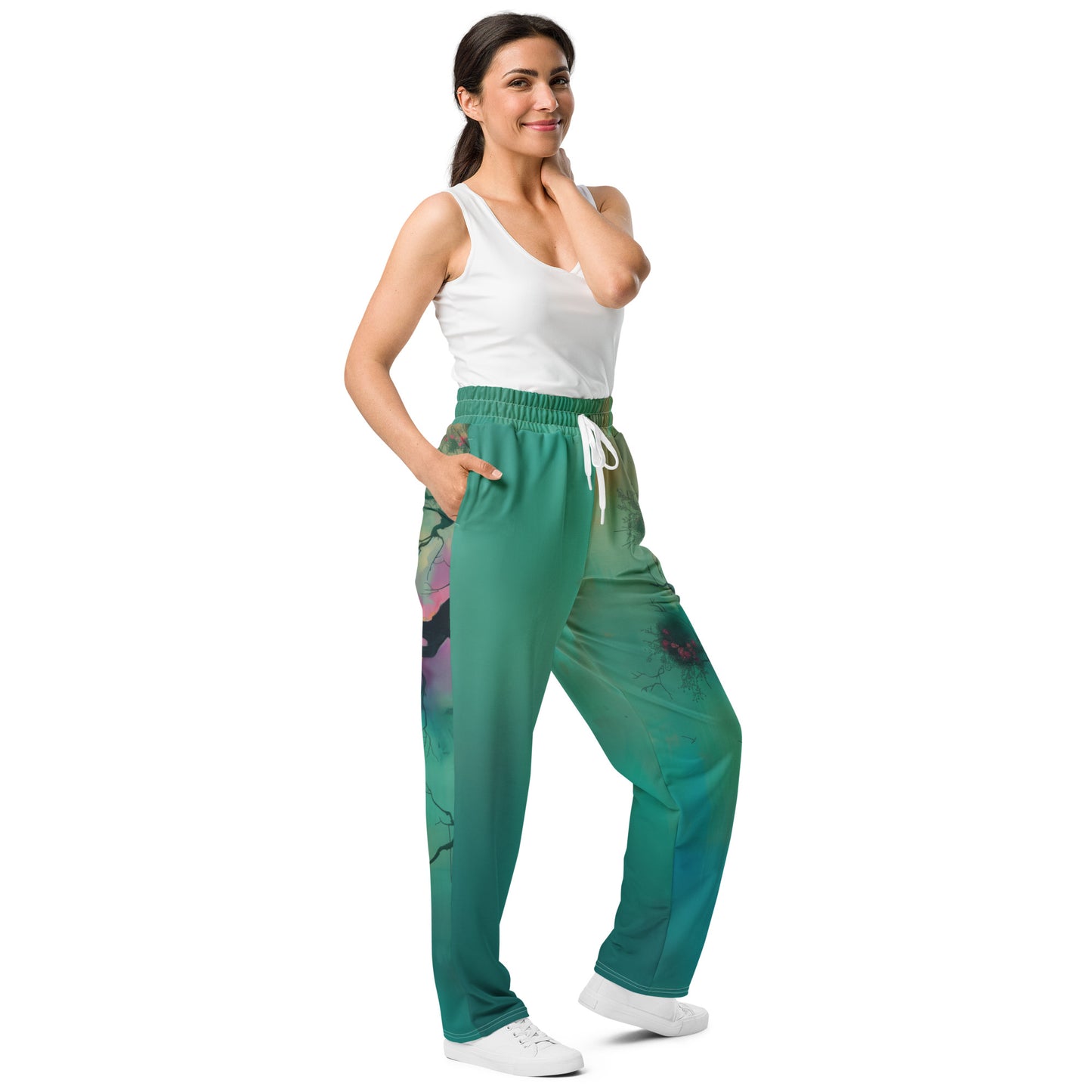 Eden - Wide-leg joggers