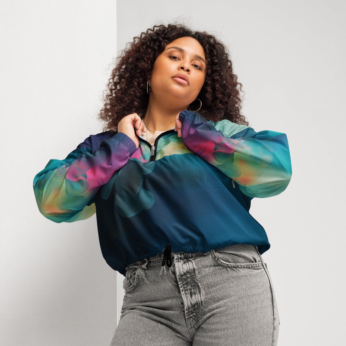 Eratel - Women’s cropped windbreaker