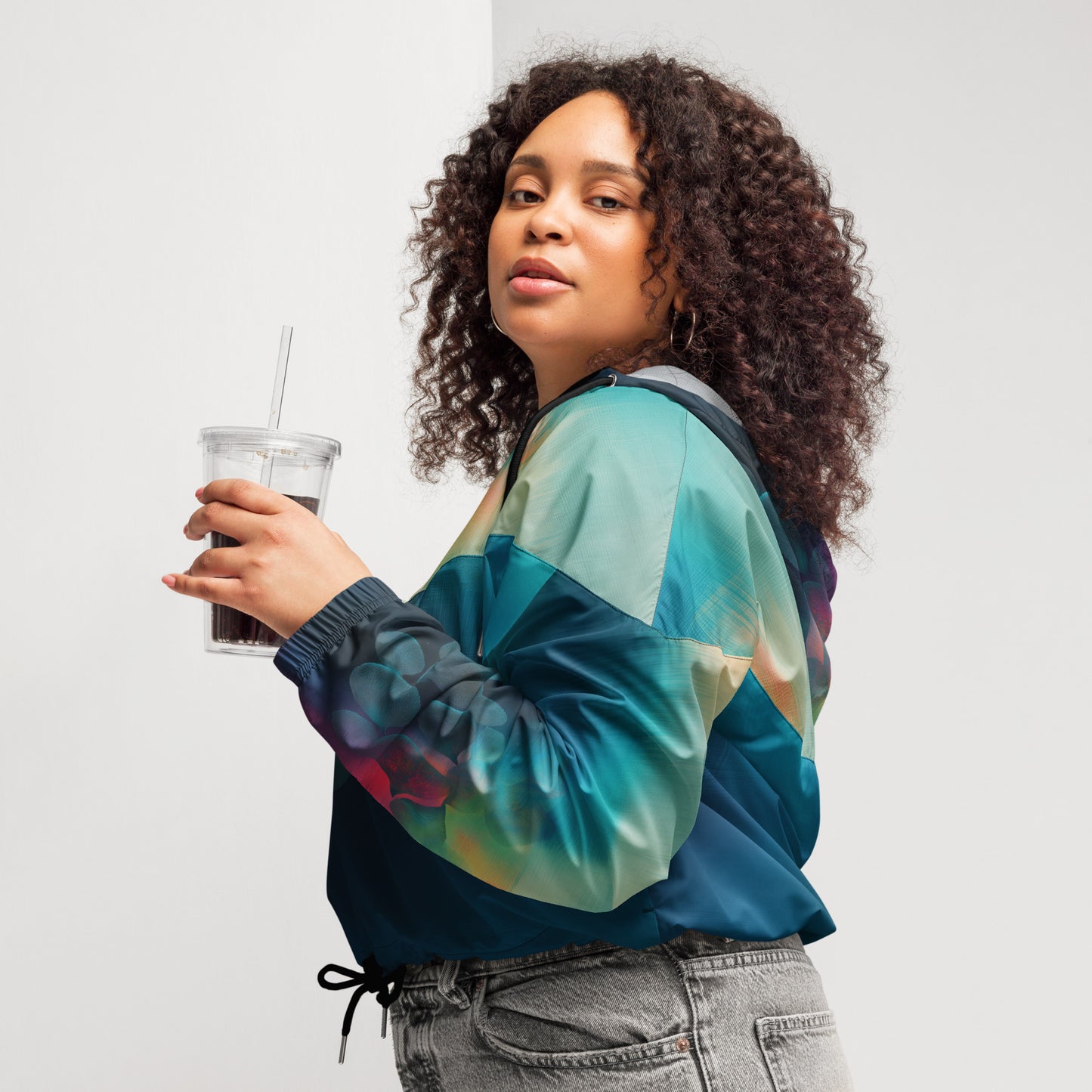 Eratel - Women’s cropped windbreaker