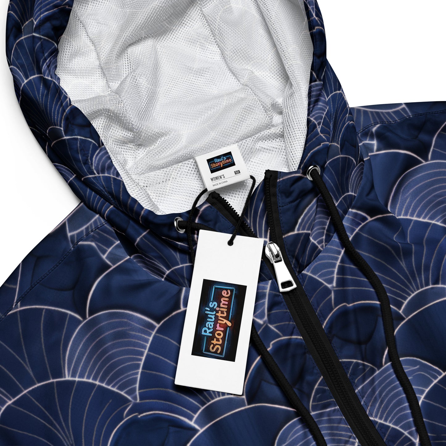 Sashiko - Women’s cropped windbreaker