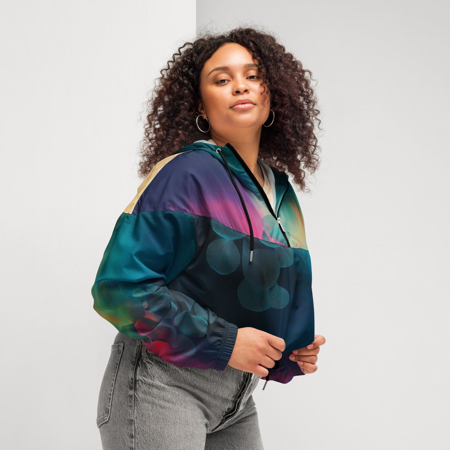 Eratel - Women’s cropped windbreaker