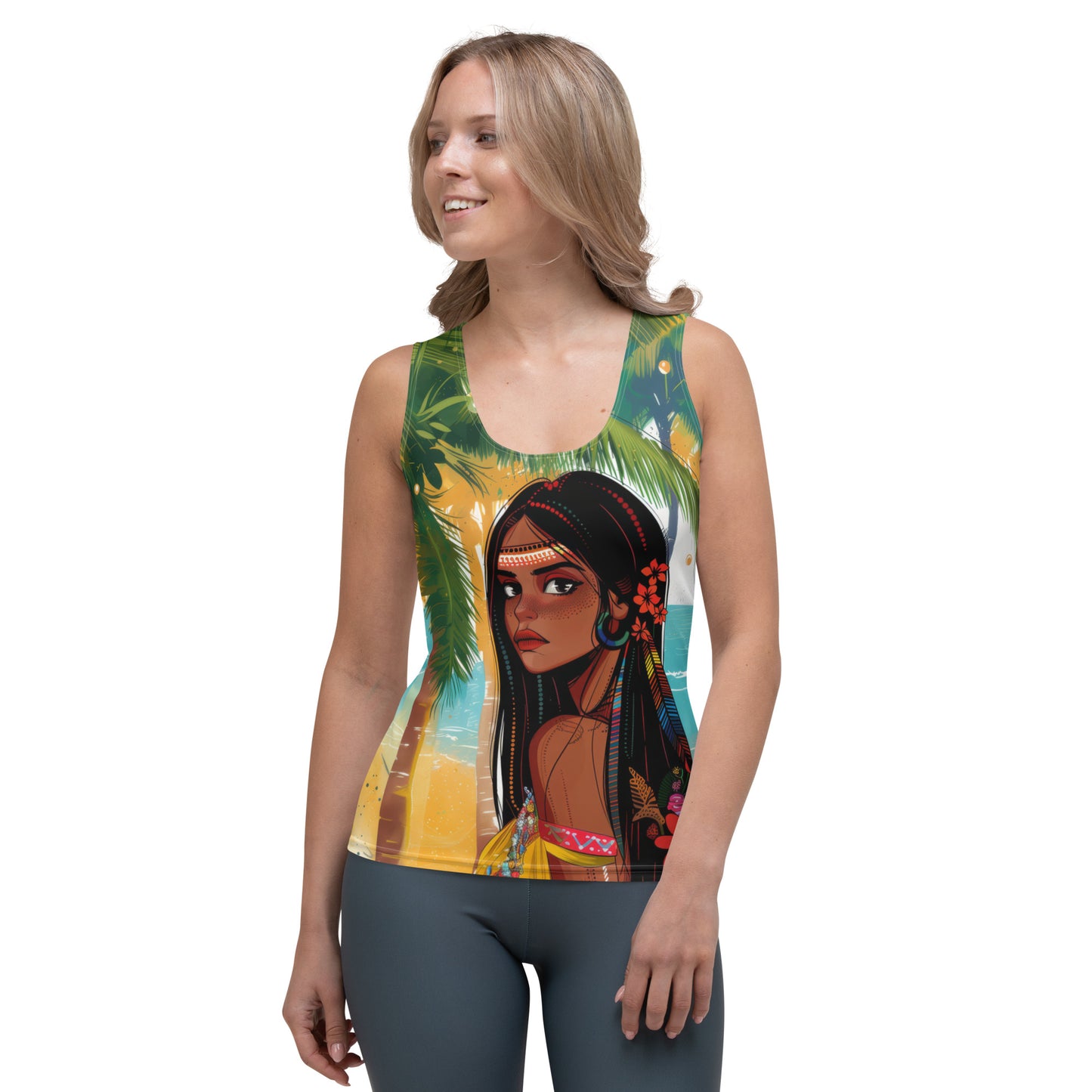 Iracema moda 1 - Cut & Sew Tank Top