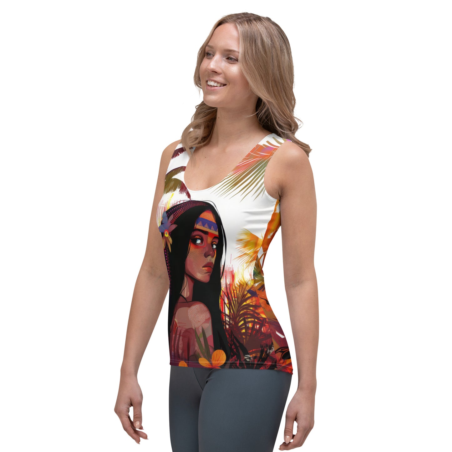 Iracema moda 2 - Cut & Sew Tank Top