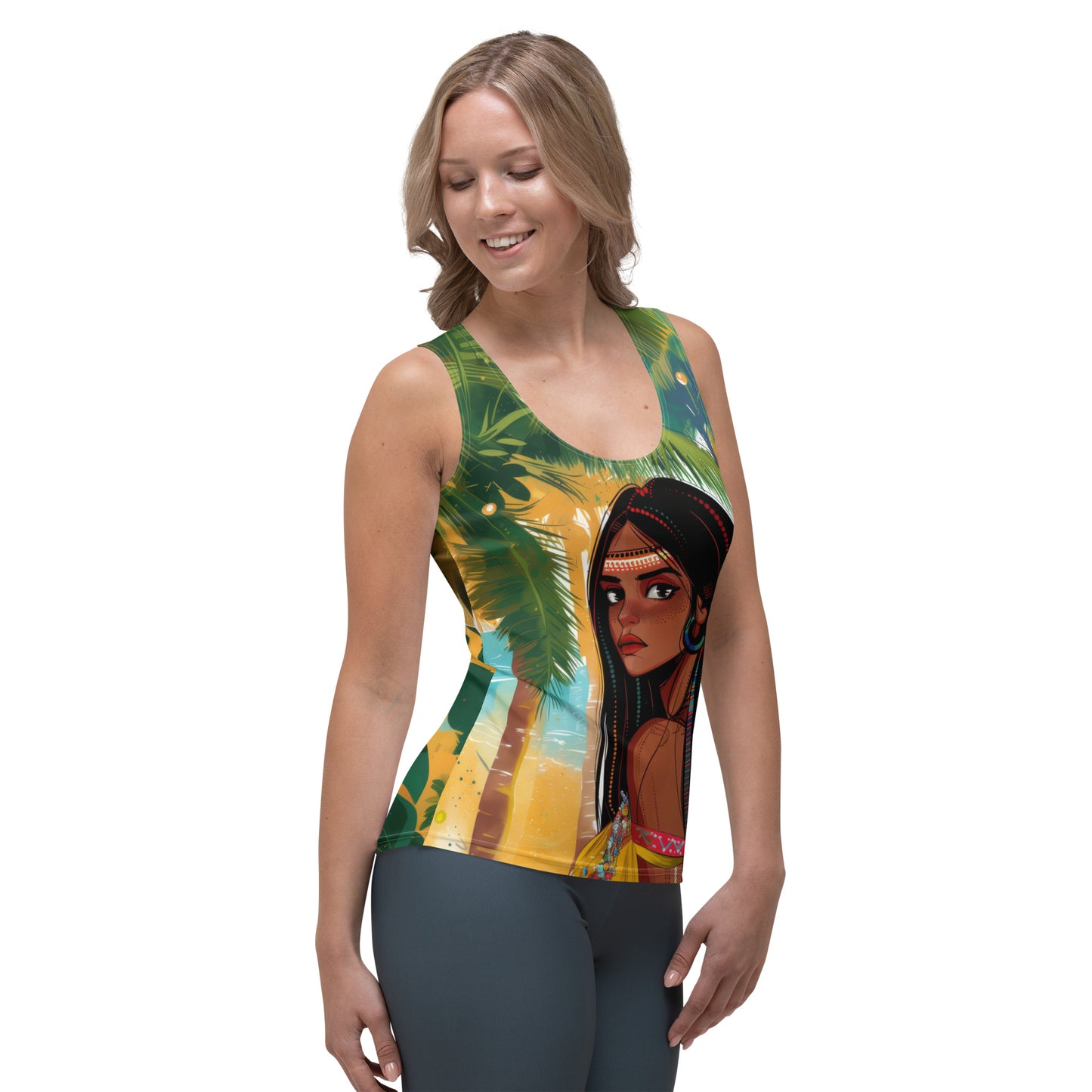 Iracema moda 1 - Cut & Sew Tank Top