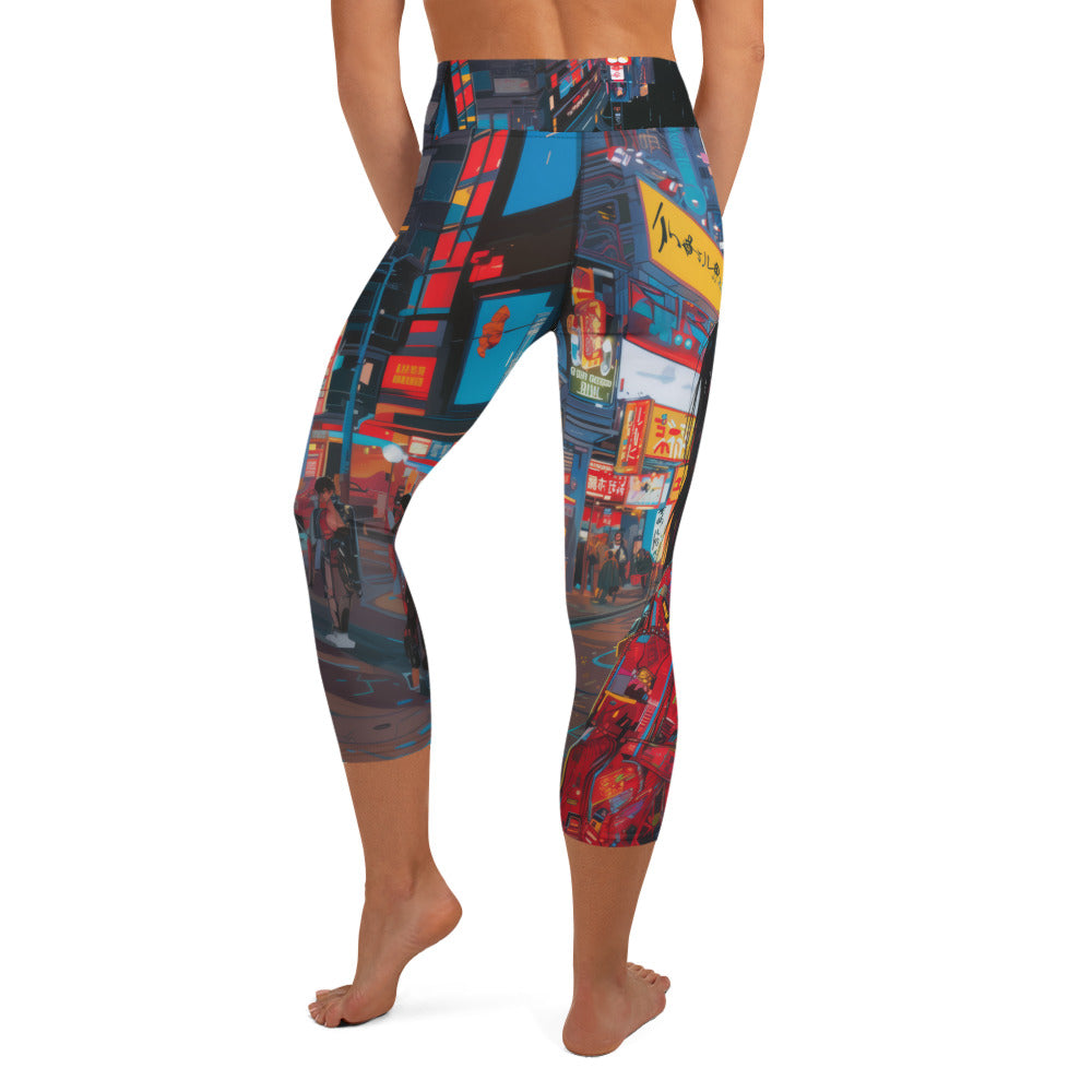 Hātoshēdo - Yoga Capri Leggings