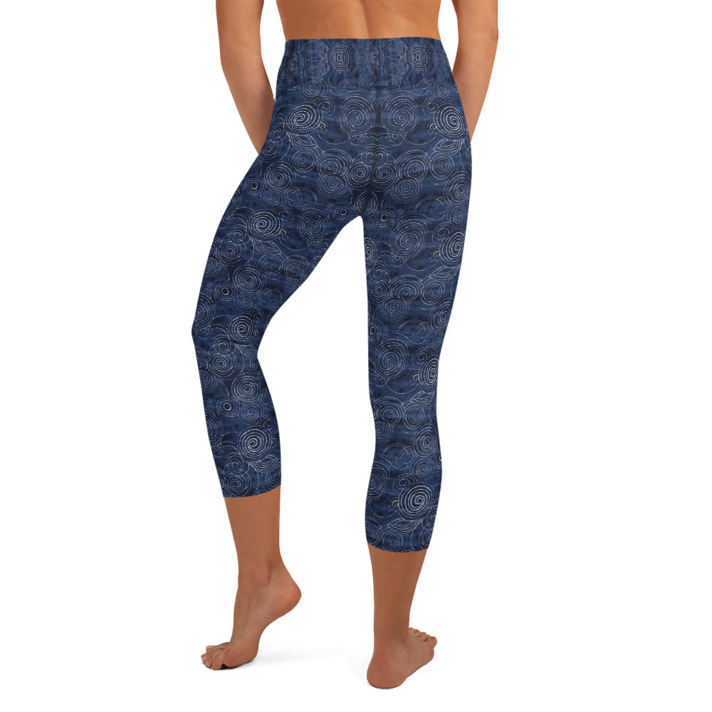 Embroidery moda 1 - Yoga Capri Leggings