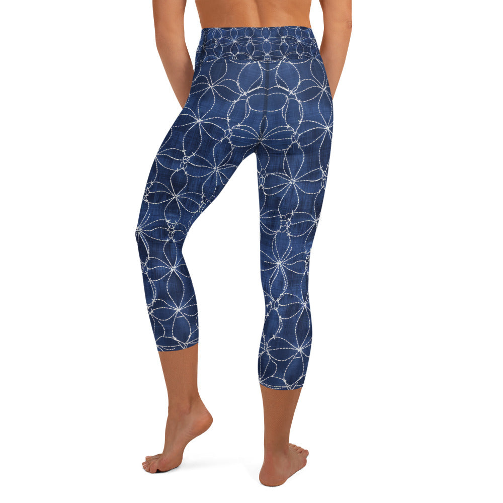 Embroidery moda 2 - Yoga Capri Leggings