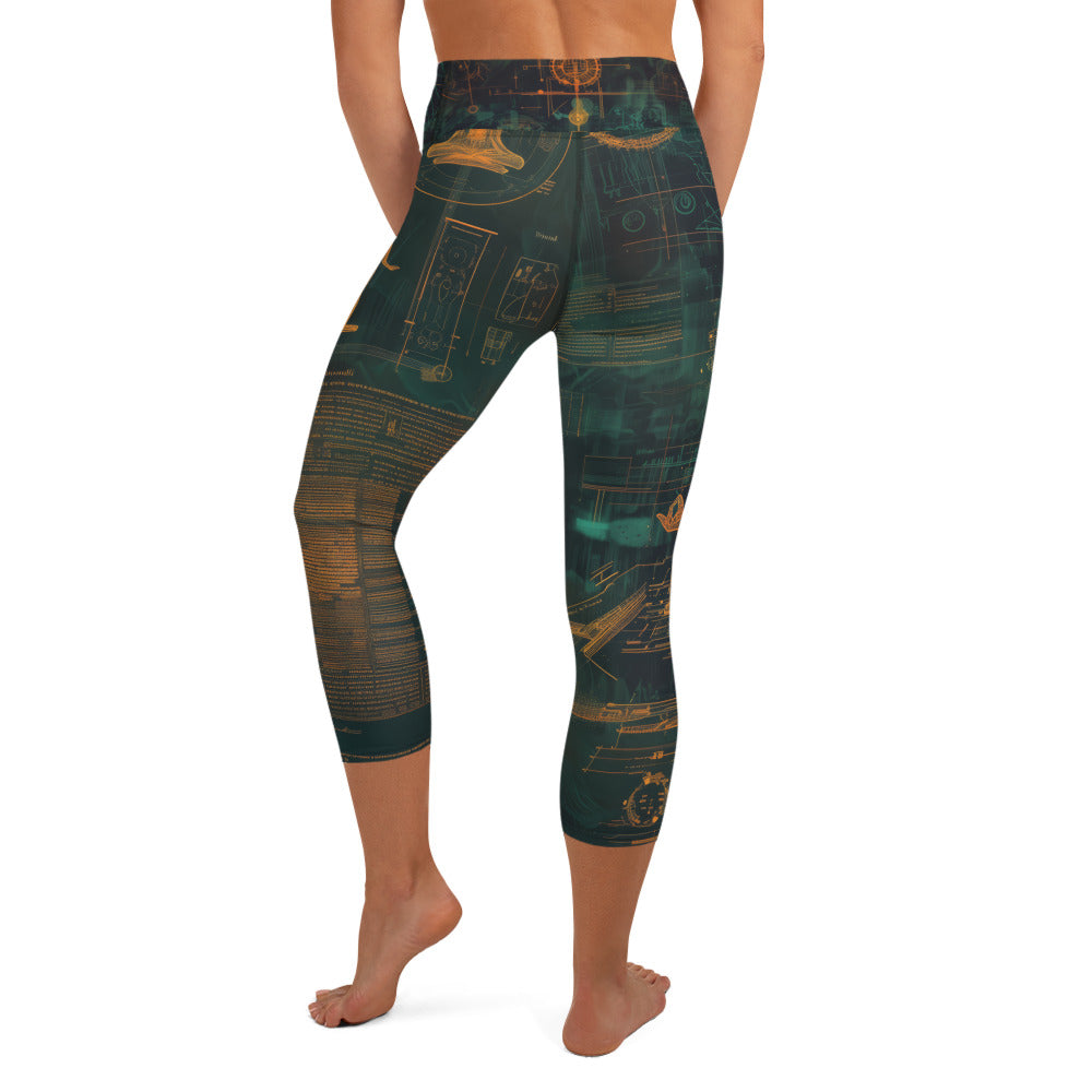 Yoga Matrix moda 1 - Yoga Capri Leggings