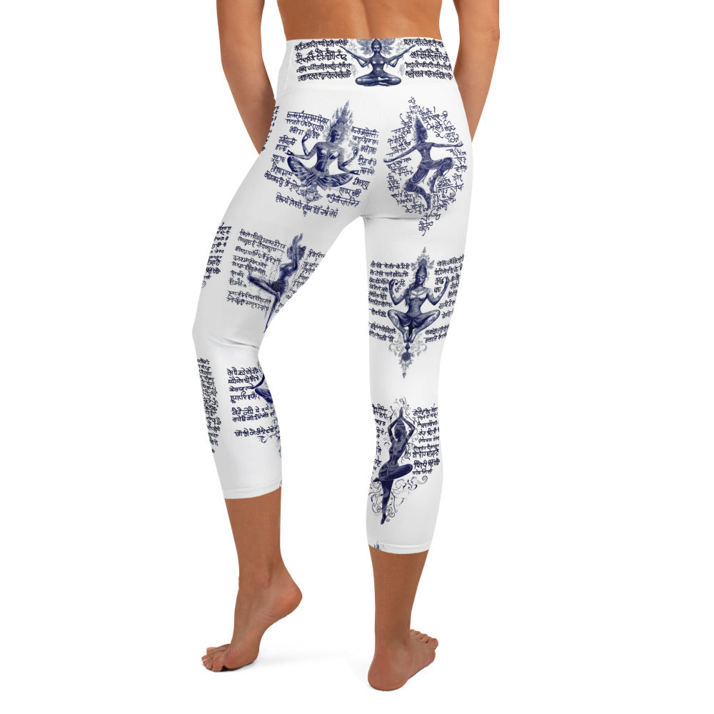 Mulher Yoga - Yoga Capri Leggings