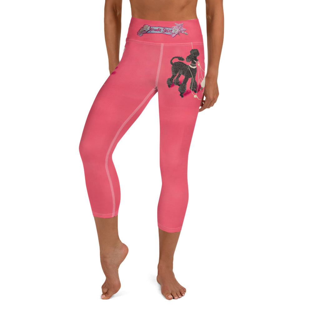 Poodle - Yoga Capri Leggings