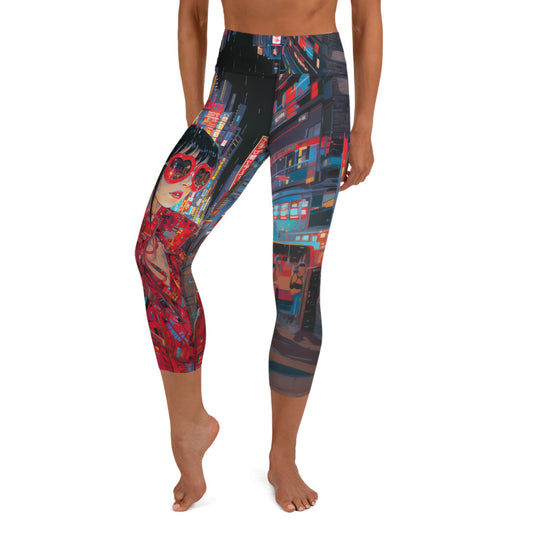 Hātoshēdo - Yoga Capri Leggings