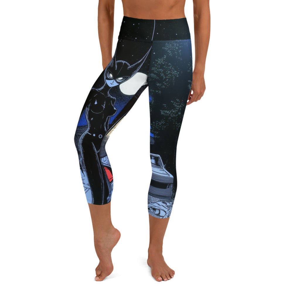 Mistress Chaotica - Yoga Capri Leggings