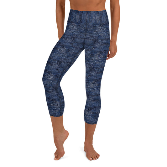 Embroidery moda 1 - Yoga Capri Leggings