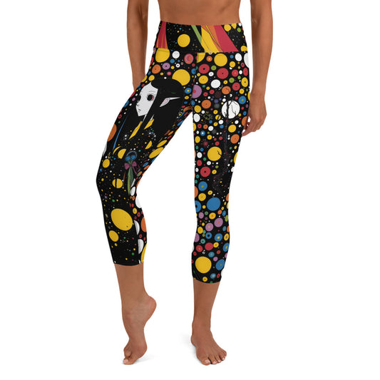 Elf of the 60s - Yoga Capri Leggings