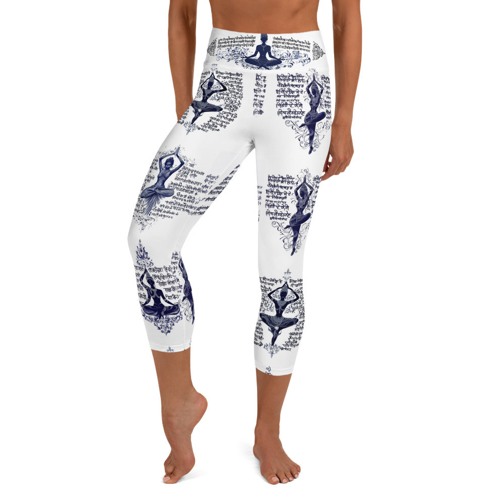 Mulher Yoga - Yoga Capri Leggings