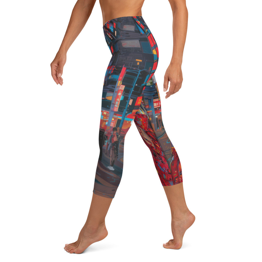 Hātoshēdo - Yoga Capri Leggings