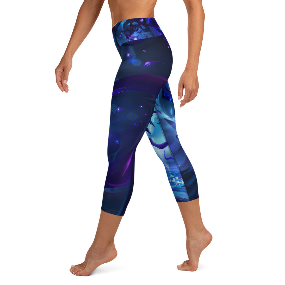 The Void - Yoga Capri Leggings