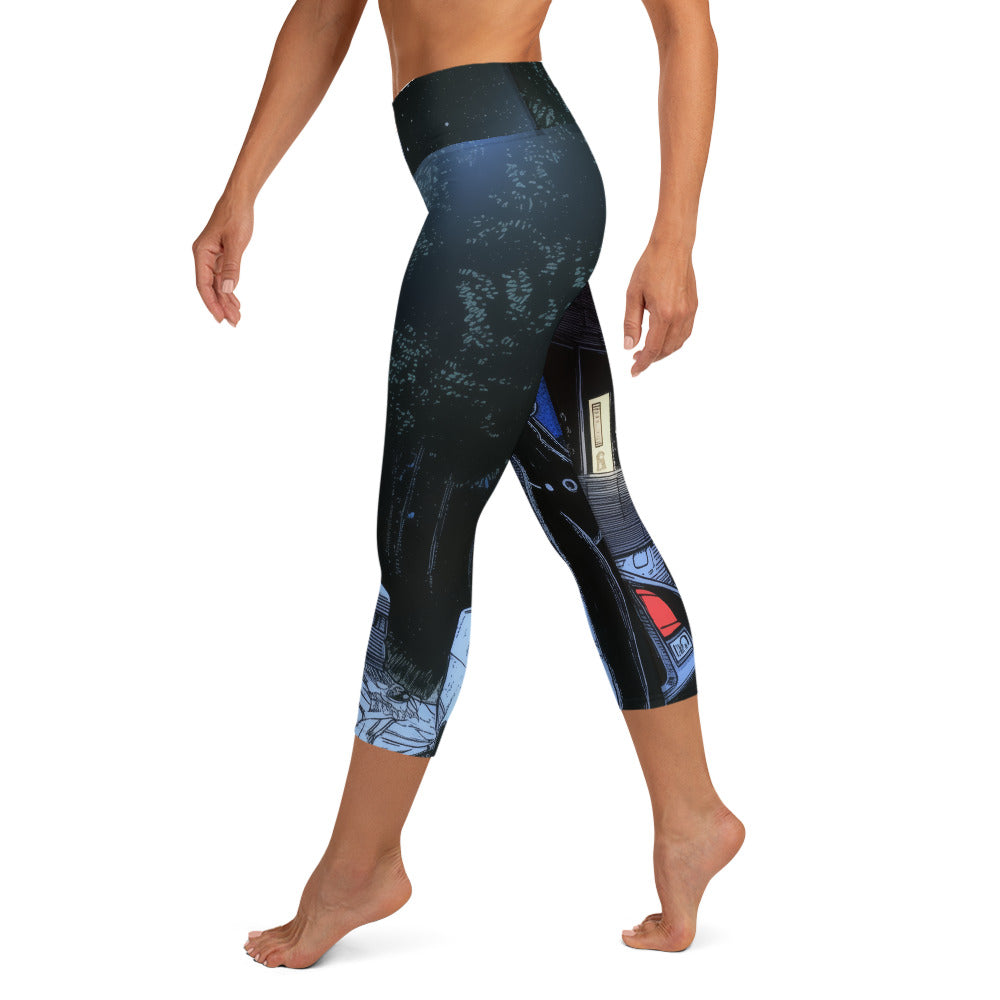 Mistress Chaotica - Yoga Capri Leggings